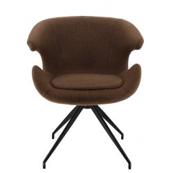 Кресло обеденное Everprof Liberty Ткань Коричневый