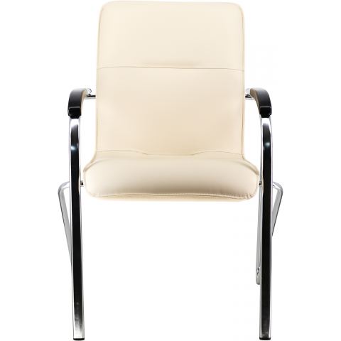 Кресло Everprof Samba Wood CF Экокожа Бежевый