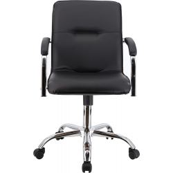 Кресло Everprof Samba T Экокожа Черный