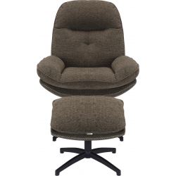 Кресло Everprof Lime Ткань Темно-коричневый