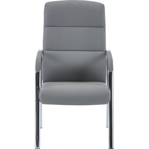 Кресло Everprof City Экокожа Серый