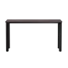 Стол прямой на металлокаркасе Everprof EVO 1380х670x755 мм опоры 45 гр Дуб Пасадена/Черный