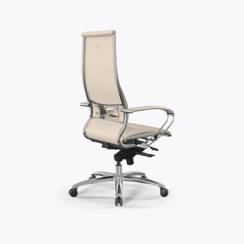 Кресло Метта Samurai Lux New (Молочный 63.2.1.49)