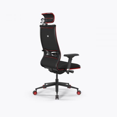 Кресло Метта Samurai Space Red (Черный 2E2.3.7.B7)