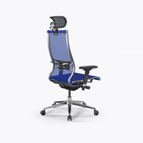 Кресло Метта Samurai S-3 (Синий 1B.3.15.109)