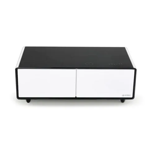 Умный кофейный столик с холодильником EUREKA TB135, White+Black