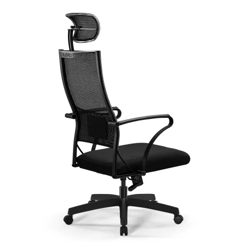 Кресло Ergolife Sit Air-180 B2-290K - Mesh(YP99)+UMF(X1) /Km00/Wh00/K15bL/H13mM-1D(TG1.0Pl/M09.B02.G15.W01) (Черный)