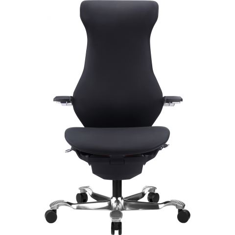 Кресло Everprof Atom Black Экокожа Черный