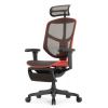 Кресло Falto Enjoy Ultra Gaming U9 Ottoman с подножкой (red-black mixed каркас/сетка black mesh)