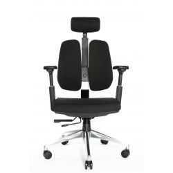 Ортопедическое компьютерное кресло Falto Orto Alpha AM-02A (черный каркас/обивка ткань black)