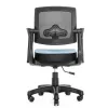 Кресло Robo С-250 SY-1208-BK-BL  (каркас черный/спинка сетка черная/сидение ткань синяя)
