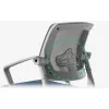 Кресло Robo С-250 SY-1209 W-GY-BL (каркас белый/спинка сетка серая/сидение ткань синяя)