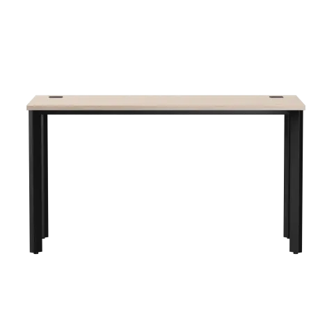 Стол прямой на металлокаркасе Everprof EVO 1380х670x755 мм Дуб Соната/Черный