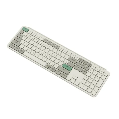 Беспроводная ультратонкая клавиатура Keychron B6 Pro, 109 клавиш, ножничные переключатели, цвет Retro Green