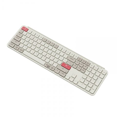 Беспроводная ультратонкая клавиатура Keychron B6 Pro, 109 клавиш, ножничные переключатели, цвет Retro Red