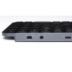 Беспроводная ультратонкая клавиатура Keychron B6 Pro, 109 клавиш, ножничные переключатели, цвет B6 Pro Ivory White