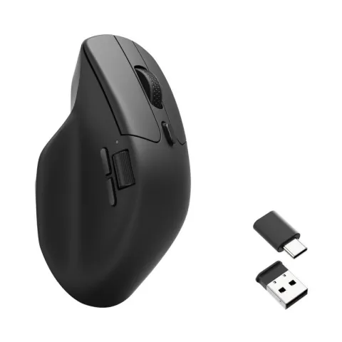 Ультралегкая компьютерная мышь Keychron M6, PixArt 3395, черный