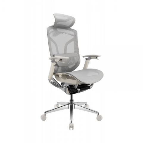 Премиум эргономичное кресло GT Chair Dvary Pro X, серый