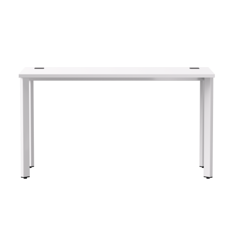 Стол прямой на металлокаркасе Everprof EVO 1380х670x755 мм Белый/Белый