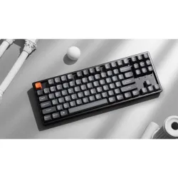 Беспроводная механическая клавиатура QMK Keychron K8 Max, 87 клавиш, RGB подсветка, Hot-swap, алюм.рамка Keychron Red Switch