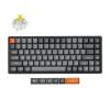 Беспроводная механическая клавиатура QMK Keychron K2 Max, 84 клавиши, RGB подсветка, Hot-swap, алюм.рамка Keychron Banana Switch