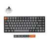 Беспроводная механическая клавиатура QMK Keychron K2 Max, 84 клавиши, RGB подсветка, Hot-swap, алюм.рамка Keychron Brown Switch