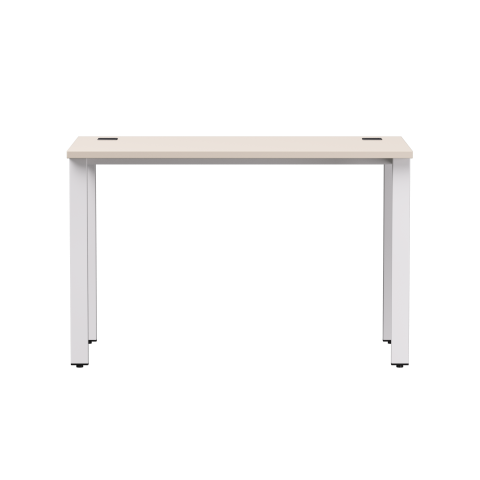 Стол прямой на металлокаркасе Everprof EVO 1180х670x755 мм опоры 45 гр Кашемир/Белый