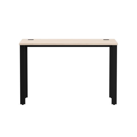 Стол прямой на металлокаркасе Everprof EVO 1180х670x755 мм опоры 45 гр Дуб Соната/Черный