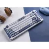Беспроводная механическая клавиатура MCHOSE X75, темно-синий, Icy Creamsicle Switch. Английская раскладка