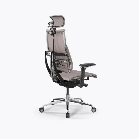 Кресло Метта Y 4DF B2-10D - Infinity /Kc06/Nc06/D15P/H13mL-3D(M26.B35.G25.W04), Светло-бежевый