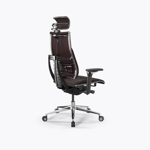 Кресло Метта Y 4DF B2-10D - Infinity /Kc06/Nc06/D15P/H13mL-3D(M26.B35.G25.W04), Темно-коричневый