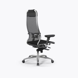 Кресло Метта Samurai L1-1D - TS /Uc00/Nc00/D13P(M06.B31.G04.W03), Черный