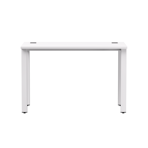 Стол прямой на металлокаркасе Everprof EVO 1180х670x755 мм опоры 45 гр Белый/Белый
