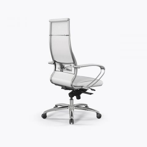 Кресло Метта Samurai L1-11K - Infinity /Kc06/Wm06/K2cL(M06.B31.G04.W03), Белый