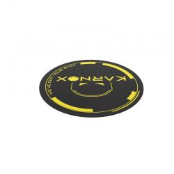 Напольный круглый коврик Karnox FLOOR Mat - 2 мм - Logo