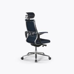 Кресло Метта Samurai M3-13U - GoyaLE /Kc31/Wm31/U1mV-mL/H13mV-3D(M26.B32.G25.W03), Синий