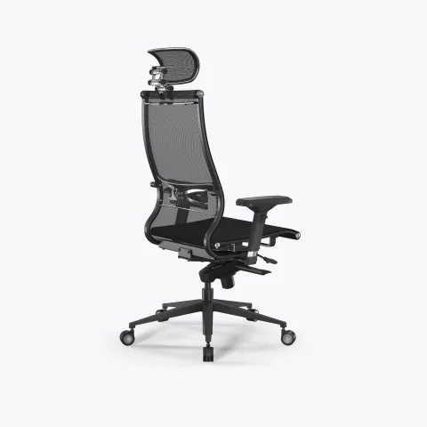 Кресло Метта Samurai L2-9D - TS /Kb00/Nb00/D04P/H13mM-3D(M06.B11.G22.W04), Черный