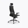 Кресло Метта Samurai L2-16D - YM93+Infinity /Kb09/Nb09/D15P/H13mM-3D(M06.B11.G22.W04), Черный
