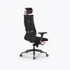 Кресло Метта Samurai B2-44D - UMF(SY271)+Infinity /Krm44/Wrm44/D04P/H17rmL-3D(M06.B11.G22.W28), Черный