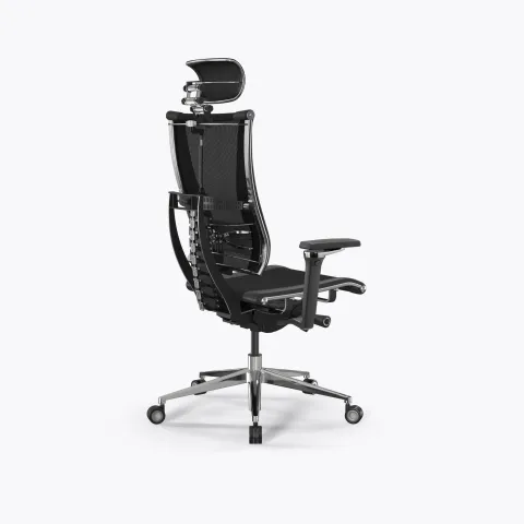 Кресло Метта Y 4DT B2-57D - YM93+Infinity /Vc09/Nc09/D15P/H13mM-3D(M26.B32.G25.W04), Черный