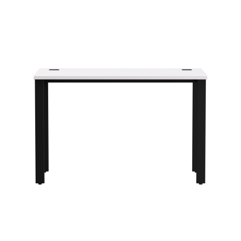 Стол прямой на металлокаркасе Everprof EVO 1180х670x755 мм Белый/Черный