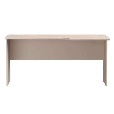 Стол эргономичный правый опоры ЛДСП Everprof EVO 1580х670(870)x755 мм Дуб Соната/Кашемир