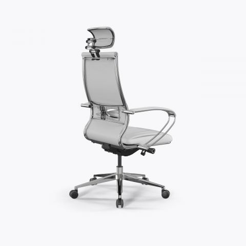 Кресло Метта Samurai L2-8K - Infinity /Kc04/Wm06/K2cL/H13mL-3D(M26.B32.G25.W03), Белый