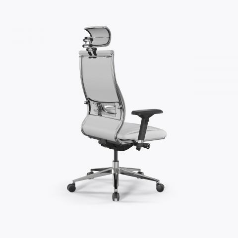 Кресло Метта Samurai L2-11D - Infinity /Kc06/Wm06/D04P/H13mL-3D(M26.B32.G25.W03), Белый