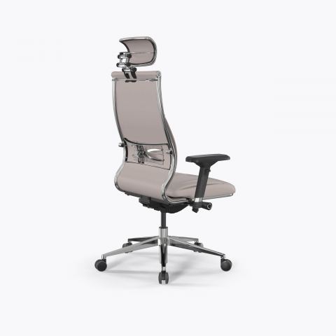 Кресло Метта Samurai L2-11D - Infinity /Kc06/Wm06/D04P/H13mL-3D(M26.B32.G25.W03), Светло-бежевый