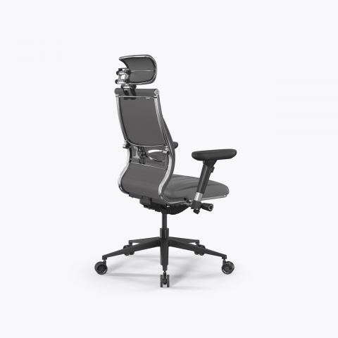 Кресло Метта Samurai M3-11D - Infinity /Kc06/Wm06/D13P/H13mL-3D(M26.B11.G24.W26), Серый