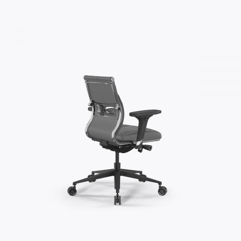 Кресло Метта Samurai S4-11D - Infinity /Kc06/Wm06/D02P(M26.B11.G24.W26), Серый