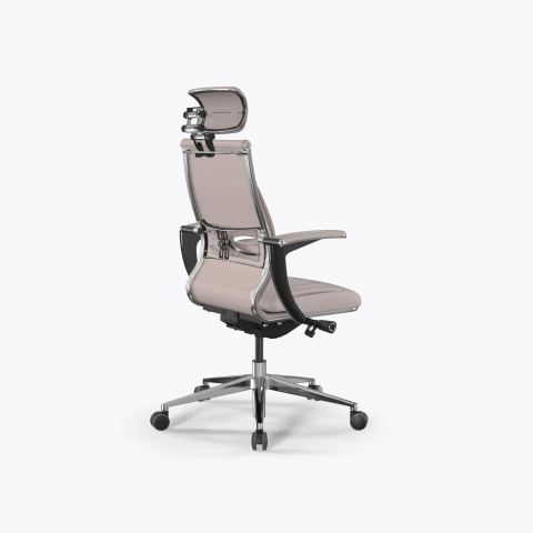 Кресло Метта Samurai M3-11U - Infinity /Kc06/Wm06/U1mL-mL/H13mL-3D(M26.B32.G25.W03), Светло-бежевый