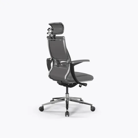 Кресло Метта Samurai M3-11U - Infinity /Kc06/Wm06/U1mL-mL/H13mL-3D(M26.B32.G25.W03), Серый