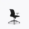 Кресло Метта Sit 8 Mr4-4T - Vivaldi /Uh00/Wh12/T4mV-b(M09.B11.G19.W02), Черный